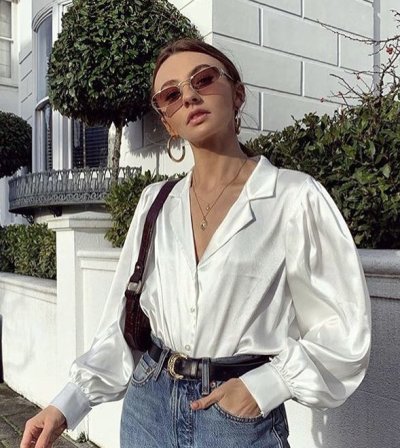 画像1: 【50%OFF】［FOR ART'S SAKE］DYNASTY / レクタングルメタルフレームサングラス [Champagne]