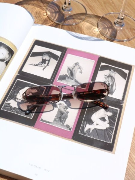 画像5: 【50%OFF】［FOR ART'S SAKE］DYNASTY / レクタングルメタルフレームサングラス [Champagne] (5)