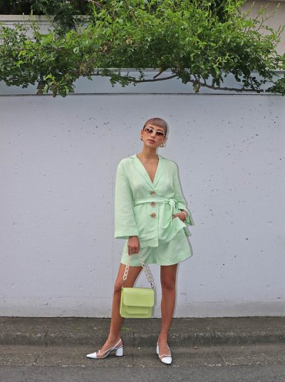 画像3: 【50%OFF】［FOR ART'S SAKE］DYNASTY / レクタングルメタルフレームサングラス [Champagne]