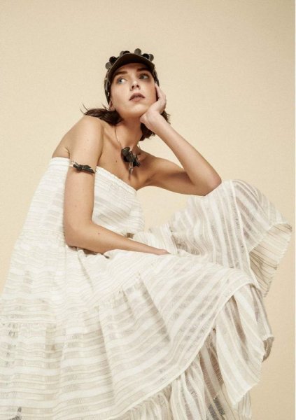 画像6: 【60%OFF】［Methodology］HaldiKesar Necklace／レザー x クリスタル メタルネックレス［Silver x Black］ (6)