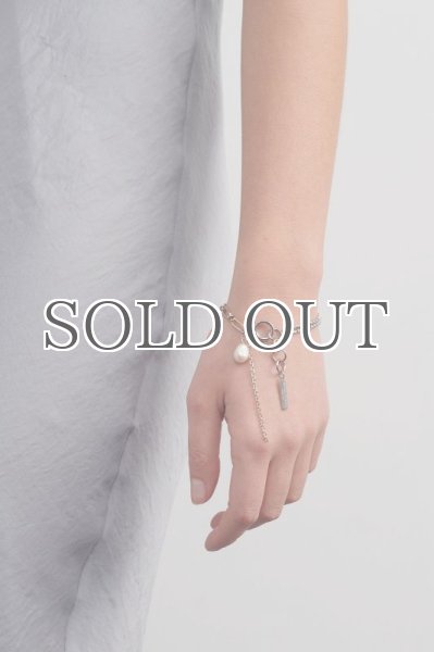 画像2: 【JUSTINE CLENQUET】JAMIE BRACELET マルチチェーンブレスレット［SILVER/GOLD］ (2)