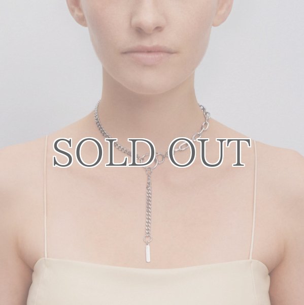 画像5: 【JUSTINE CLENQUET】Hari Choker  シルバーチェーンチョーカー (5)