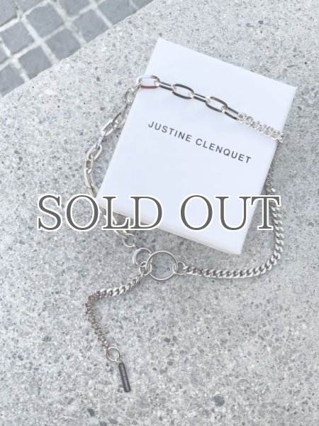 画像6: 【JUSTINE CLENQUET】Hari Choker  シルバーチェーンチョーカー (6)
