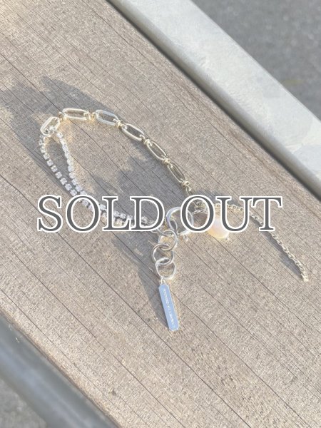 画像4: 【JUSTINE CLENQUET】JAMIE BRACELET マルチチェーンブレスレット［SILVER/GOLD］ (4)