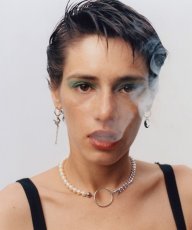 画像3: 【JUSTINE CLENQUET】Chloe Choker  スワロフスキーパール x チェーンチョーカー (3)