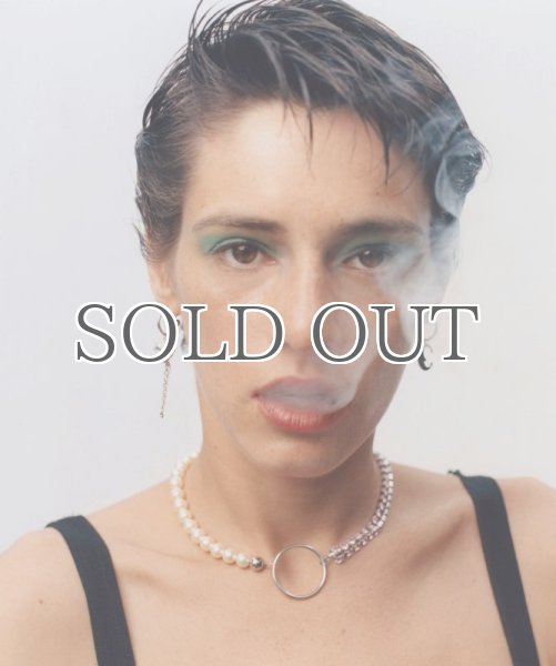 画像3: 【JUSTINE CLENQUET】Chloe Choker  スワロフスキーパール x チェーンチョーカー (3)