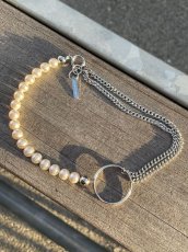 画像5: 【JUSTINE CLENQUET】Chloe Choker  スワロフスキーパール x チェーンチョーカー (5)