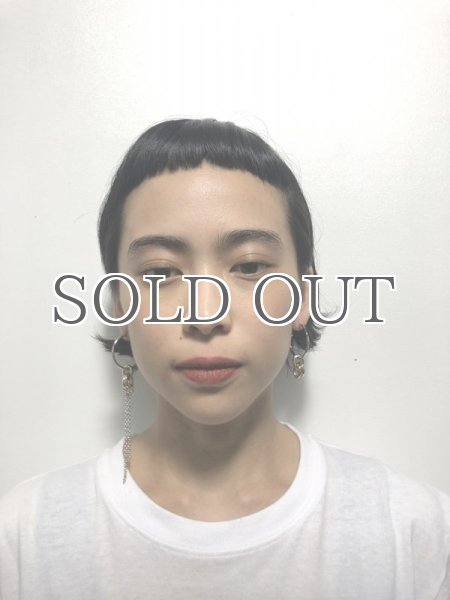 画像6: 【JUSTINE CLENQUET】GEENA EARRING /アシンメトリーフープピアス［SILVER x GOLD］ (6)