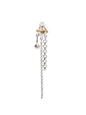 画像1: 【JUSTINE CLENQUET】DEAN CLIP-ON EARRING ／クリップオンシングルイヤリング［SILVER］ (1)