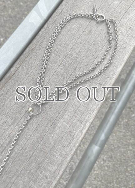 画像7: 【JUSTINE CLENQUET】SAUL NECKLACE / ロングチョーカーネックレス［SILVER］ (7)