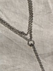 画像6: 【JUSTINE CLENQUET】SAUL NECKLACE / ロングチョーカーネックレス［SILVER］ (6)