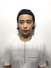 画像5: 【JUSTINE CLENQUET】SAUL NECKLACE / ロングチョーカーネックレス［SILVER］ (5)