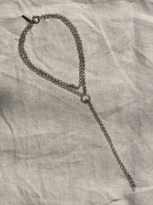 画像4: 【JUSTINE CLENQUET】SAUL NECKLACE / ロングチョーカーネックレス［SILVER］ (4)