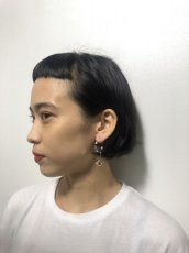 画像7: 【JUSTINE CLENQUET】QUEEN EARRING /アシンメトリーチャームピアス［SILVER x GOLD］ (7)