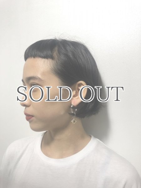 画像7: 【JUSTINE CLENQUET】QUEEN EARRING /アシンメトリーチャームピアス［SILVER x GOLD］ (7)