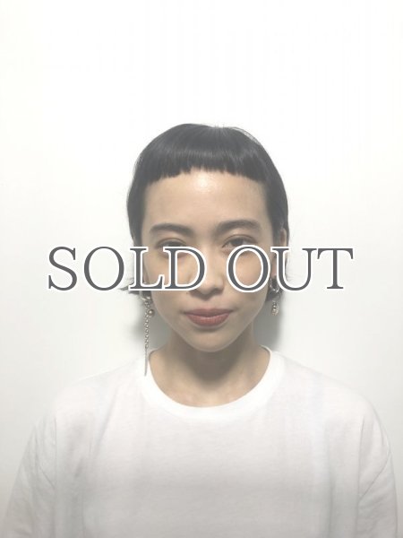 画像6: 【JUSTINE CLENQUET】QUEEN EARRING /アシンメトリーチャームピアス［SILVER x GOLD］ (6)