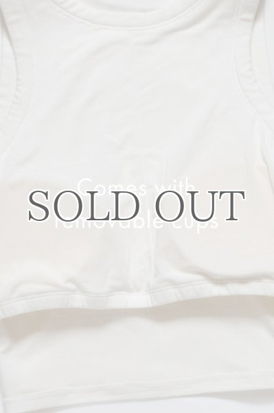 画像6: 【determ;】COLLAGEN SCOOP NECK BODY SUIT with CUPS [BLACK] (6)