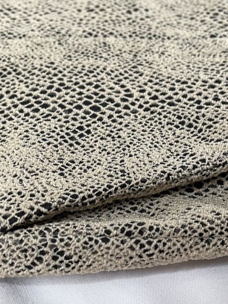 画像8: 【50%OFF】［GHOSPELL］RAYNE SPLIT HEM TROUSERS パイソン柄スリット入りトラウザーパンツ -BEIGE (8)