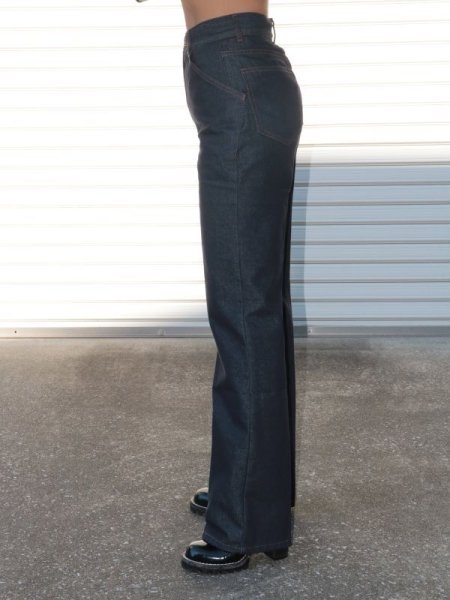 画像4: 【DRAE 】BRUSHED-BACK NON-FADE STRAIGHT JEAN ／ストレート インディゴデニムパンツ［INDIGO］ (4)