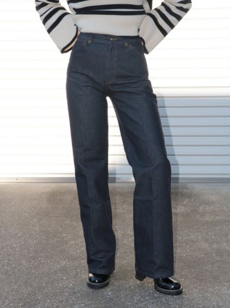 画像3: 【DRAE 】BRUSHED-BACK NON-FADE STRAIGHT JEAN ／ストレート インディゴデニムパンツ［INDIGO］ (3)
