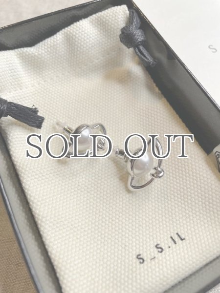 画像10: 【60%OFF】【S_S.IL】Planet Pendant Earring プラネットペンダントピアス - Silver (10)