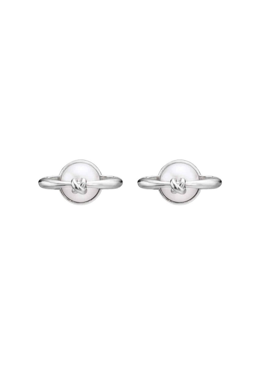 画像3: 【S_S.IL】Planet Pendant Earring プラネットペンダントピアス - Silver  (3)