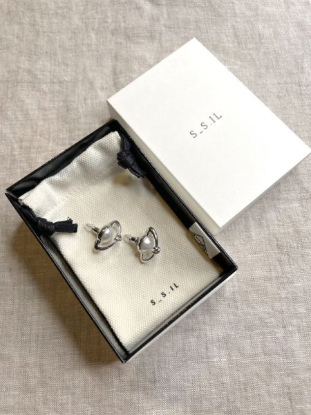 画像9: 【S_S.IL】Planet Pendant Earring プラネットペンダントピアス - Silver  (9)