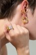 画像2: 【S_S.IL】Hinged Hoop Earring／ヒンジフープピアス [Gold] (2)