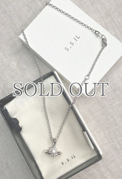 画像7: 【S_S.IL】Everyday Planet Pendant Necklace／プラネットペンダントネックレス [Silver] (7)