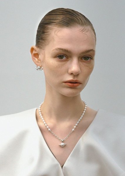 画像7: 【S_S.IL】Planet Pendant Earring プラネットペンダントピアス - Silver  (7)