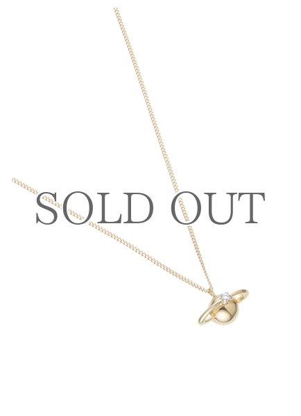 画像3: 【S_S.IL】Tiny Planet Pendant Necklace ／タイニープラネットペンダントネックレス [Gold] (3)