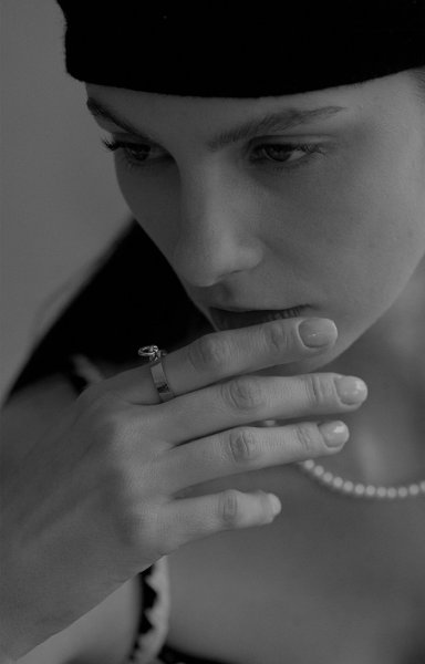 画像9: 【S_S.IL】Solid Hinged Pendant Ring ヒンジペンダントリング - Gold (9)