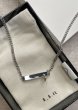 画像7: 【S_S.IL】Everyday Hinged Bar Pendant Necklace／ヒンジバーペンダントネックレス [Silver/Gold] (7)