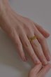 画像5: 【S_S.IL】Solid Hinged Pendant Ring／ヒンジペンダントリング [Gold] (5)