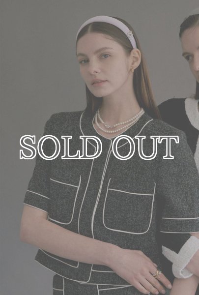 画像7: 【S_S.IL】Classic Satin Headband／Xシンボル サテンヘッドバンド  [Purple] (7)