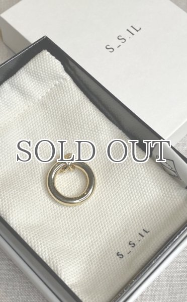 画像9: 【S_S.IL】Small Cubic Hinged Ring／キュービックヒンジピンキーリング [Gold] (9)