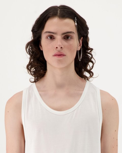 画像2: JUSTINE CLENQUETーTAYLOR HAIR CLIP/EARCUFF ヘアークリップ付きイヤーカフ - SILVER  (2)