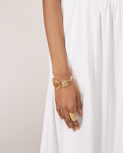 画像6: BIKO - Soleil Ring Large ソレイルリング L - Gold (6)