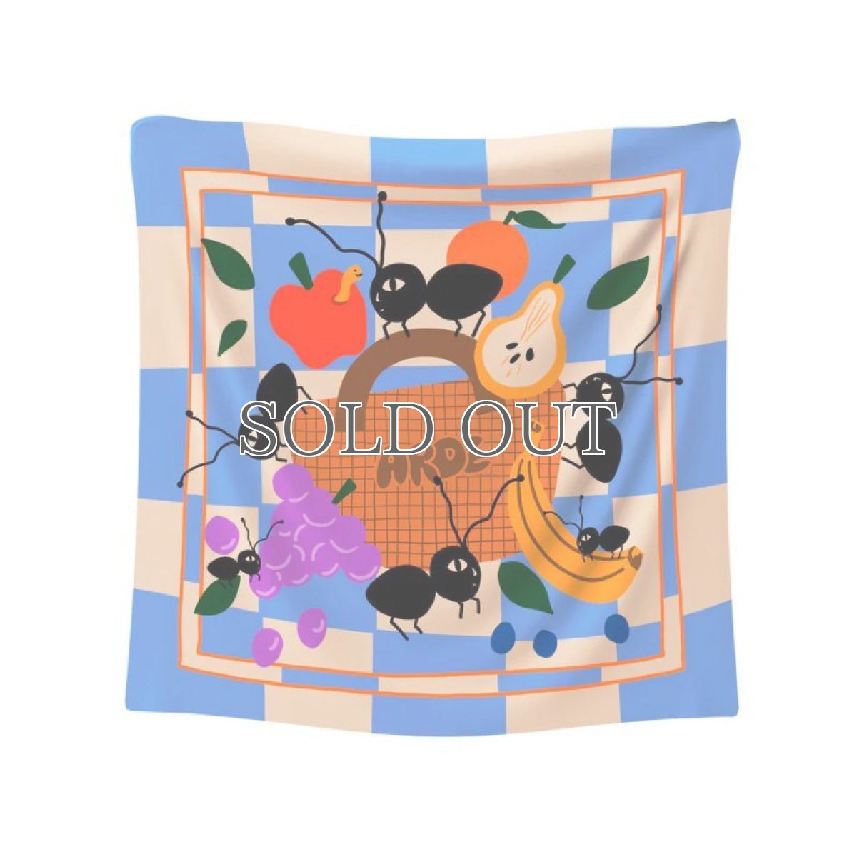 画像1: ARDE - PICNIC Bandana (50 x 50 cm) (1)