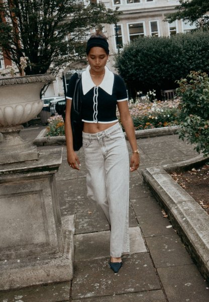 画像12: ［HOUSE OF SUNNY］13OZ  Wide Leg Denim ワイドレッグデニムパンツ - Washed Grey (12)