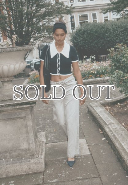 画像12: ［HOUSE OF SUNNY］13OZ  Wide Leg Denim ワイドレッグデニムパンツ - Washed Grey (12)