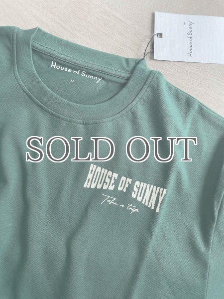 画像12: HOUSE OF SUNNY - 'HACKNEY' Logo Tee ロゴTシャツ - Pine Green (12)