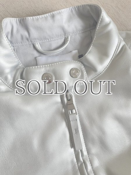 画像7: 【50%OFF】［HOUSE OF SUNNY］THE RACER JACKET - CHROME SILVER (7)