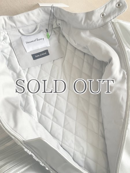 画像10: 【50%OFF】［HOUSE OF SUNNY］THE RACER JACKET - CHROME SILVER (10)