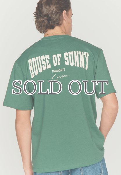 画像9: HOUSE OF SUNNY - 'HACKNEY' Logo Tee ロゴTシャツ - Pine Green (9)