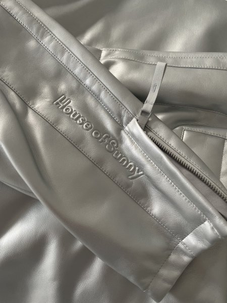 画像6: ［HOUSE OF SUNNY］THE RACER JACKET - CHROME SILVER (6)