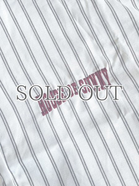 画像6: HOUSE OF SUNNY - Double Layered Button Down ダブルスリーブストライプシャツ - Off White (6)