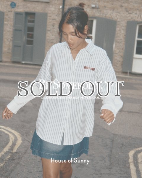 画像7: HOUSE OF SUNNY - Double Layered Button Down ダブルスリーブストライプシャツ - Off White (7)