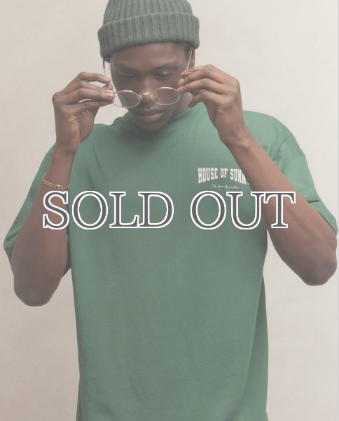 画像10: HOUSE OF SUNNY - 'HACKNEY' Logo Tee ロゴTシャツ - Pine Green (10)