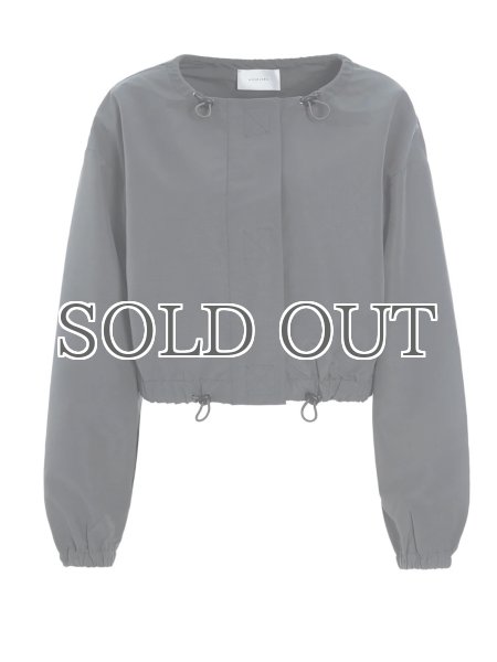 画像2: 【60%OFF】［HOSBJERG］ Philadelphia Jacket フィラデルフィアクロップジャケット - Grey (2)